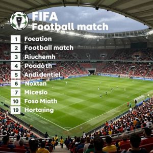 Bảng Xếp Hạng FIFA: Đường Đến World Cup 2026 Chỉ Còn 1 Ngày!