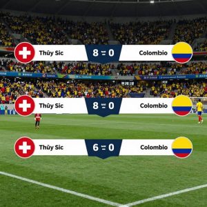 Tuyển Thụy Sĩ gây sốc loại Colombia, xác định xong 8 cặp đấu tứ kết World Cup 2026