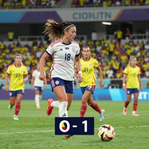 U20 nữ Mỹ thua Colombia 0-1 trong trận giao hữu